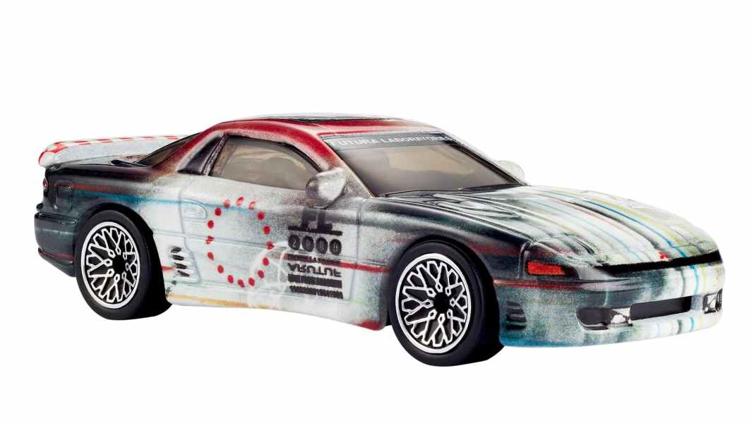 Hot Wheels enthüllt Künstler-Auto in 1:64 auf Mitsubishi-Basis