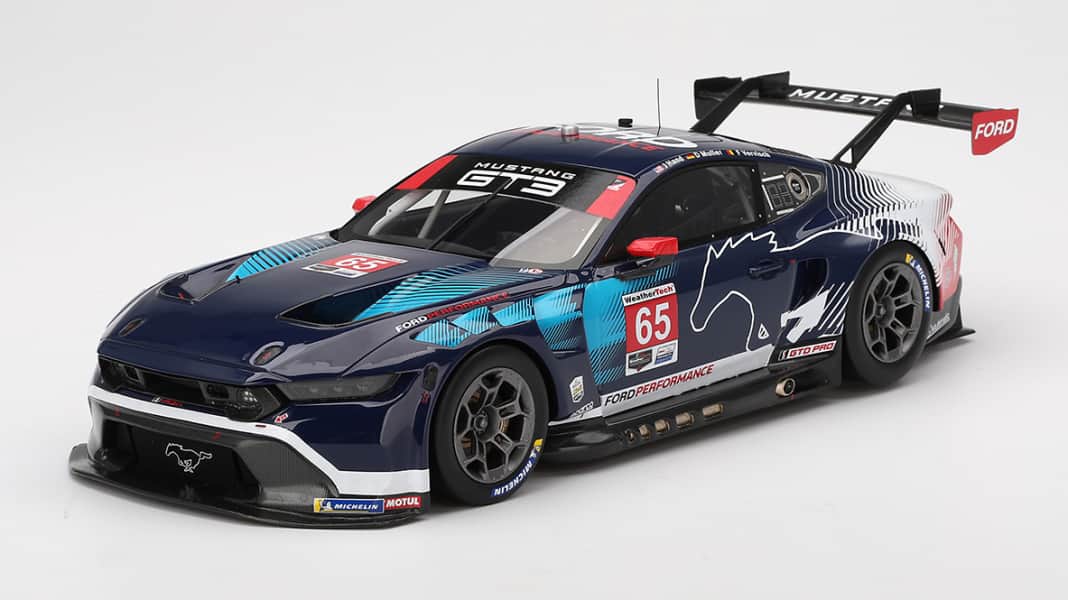 Baut Top Speed den ersten DTM-Mustang-GT3 als 1:18-Modell?