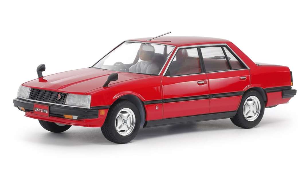 Tamiya zeigt den Nissan Skyline als 1:24-Limousine von 1981