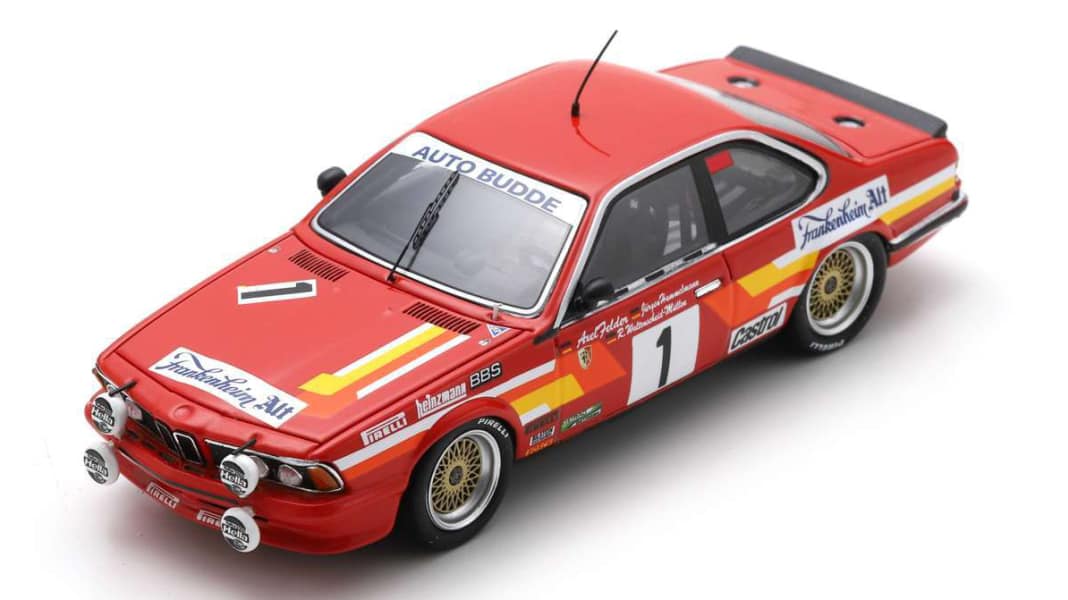 Spark bringt Sechser-BMW als Nürburgringsieger von 1985 im Maßstab 1:43