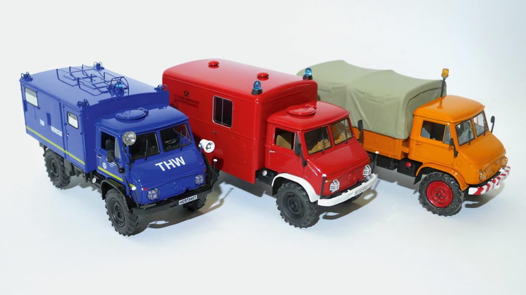 Der Unimog 404 S von Schuco in 1:43 - Die Top Ten
