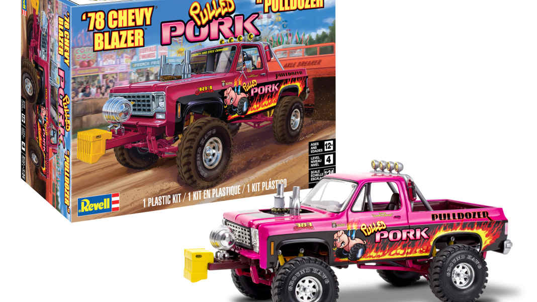 Pulldozer statt Bulldozer: Revells Chevy-Blazer-Kit in 1:24 ist anders