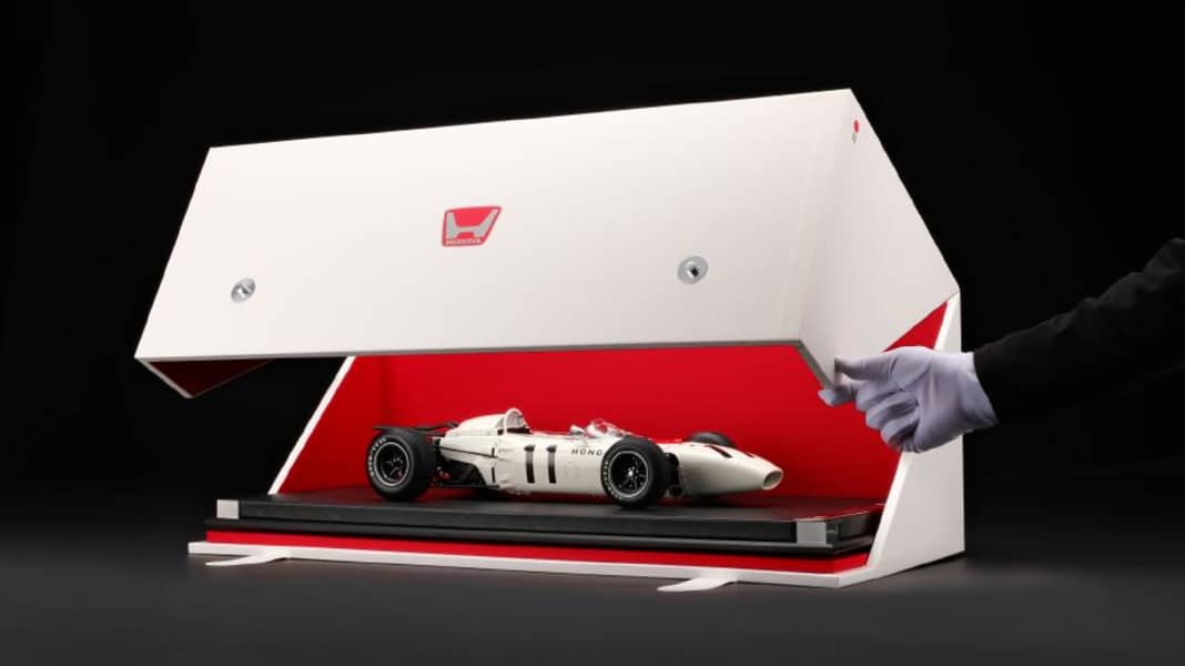 Honda feiert ersten F1-Sieg mit exklusivem RA272-Modell in 1:8 & 1:18