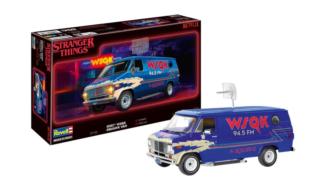 Revell bringt Chevy-Van der Helden aus “Stranger Things” in 1:25