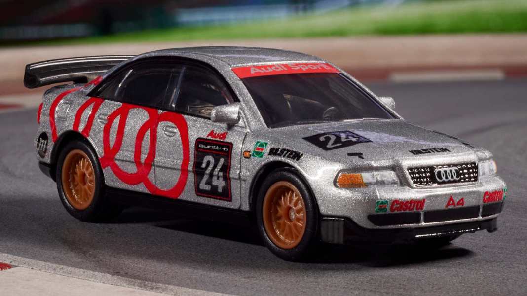 Matchbox schiebt den Audi A4 STW aus der 1:64-Box – mit rätselhafter 24!