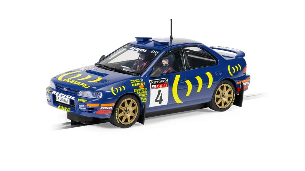 Scalextric: Der 1:32-Slotter des Subaru Impreza WRC in Champion-Edition