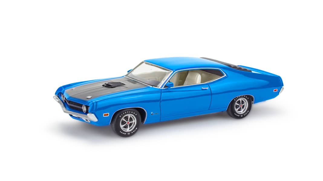 Revell bringt den Gran Torino von 1970 mit Shelby-Power in 1:24
