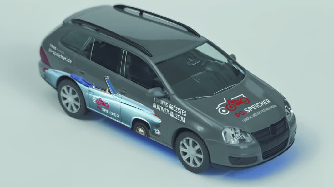 PS.Speicher: Crowdfunding-Sondermodell des Wiking-Golf in 1:87 enttarnt