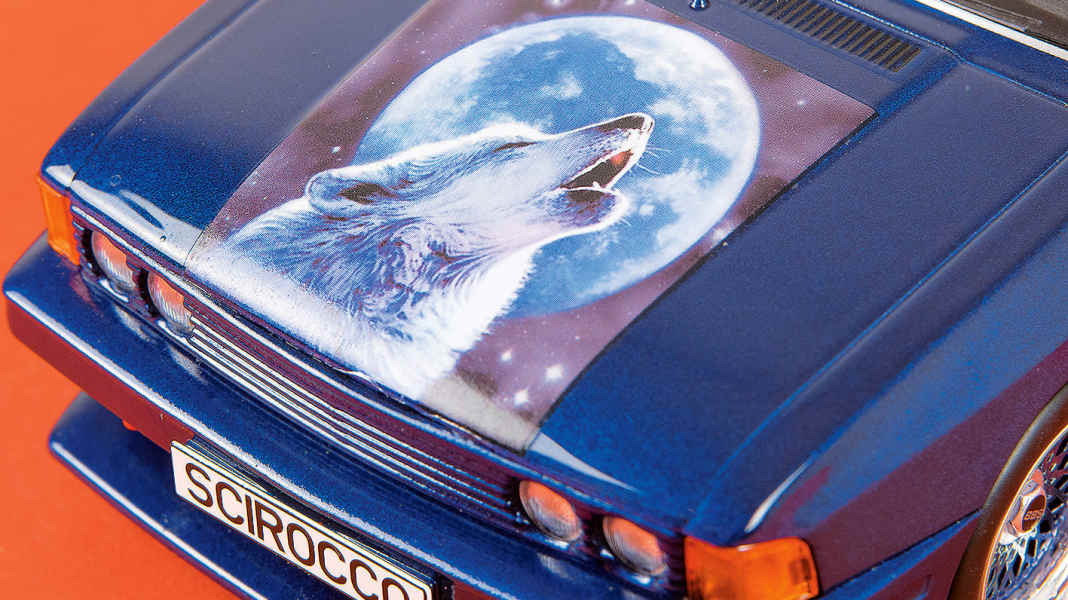 VW Scirocco I Rieger von MCG in 1:18 - Spoiler-Alarm