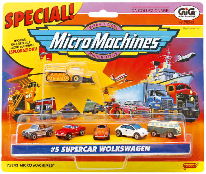  VW-Vitrine: Micro Machines