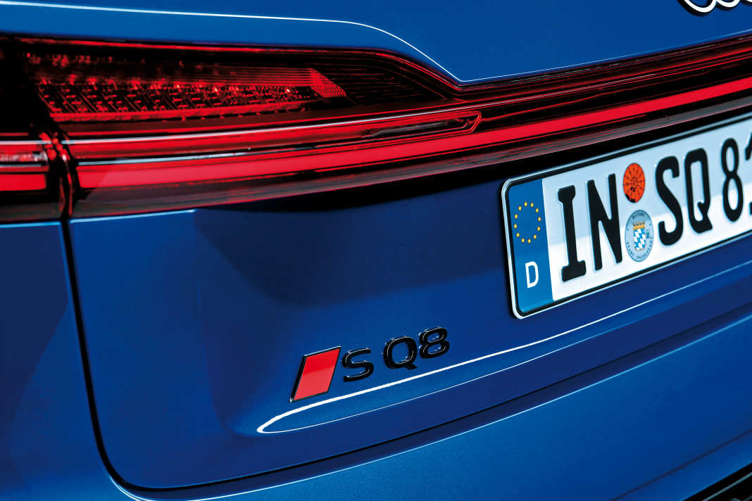 Die Modellbezeichnungen werden bei Audi in Zukunft immer in Schwarz ausgeführt