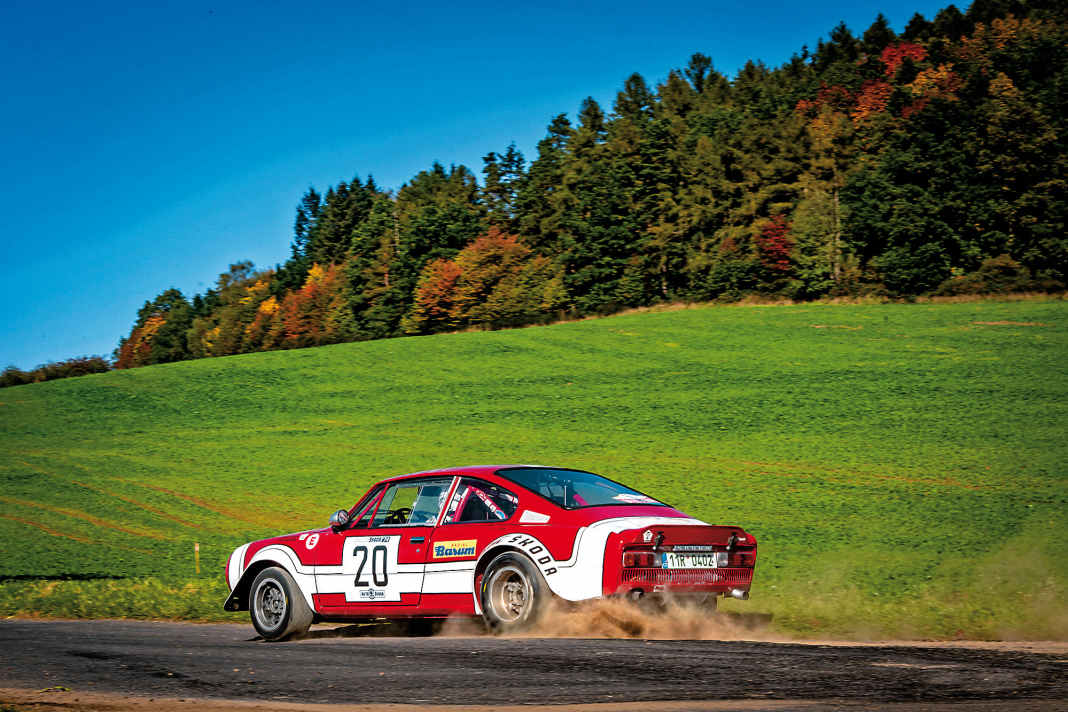 Der erste Skoda RS überhaupt, 800 Kilo leicht und 240 km/h schnell. Einer von drei Prototypen, der unter der Bezeichnung 200 RS ins Rennen geschickt wurde