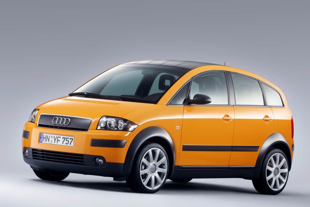 Kleines Raumwunder, großer Sparkünstler: Vor 25 Jahren kommt der Audi A2 auf den Markt