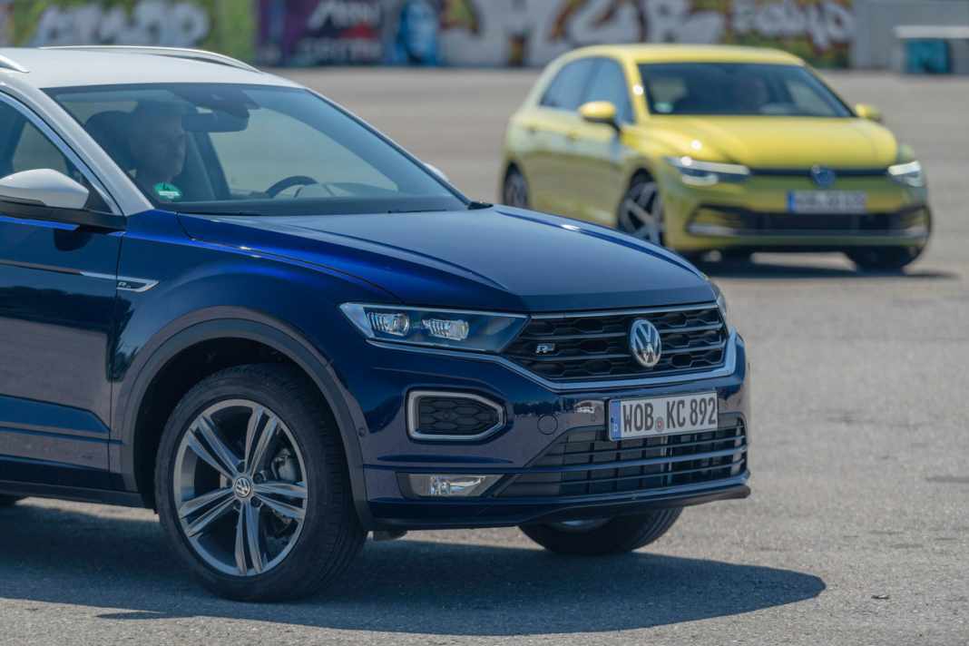 Vergleichstest: VW Golf 8 1.5 eTSI vs. VW T-Roc 1.5 TSI