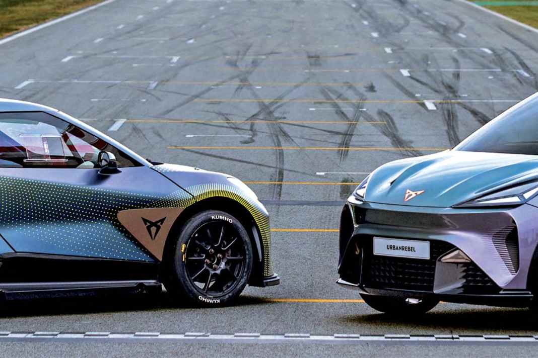Optisch haben der Urban Racing Concept und die spätere Straßenversion des Urban Rebel eine Menge gemeinsam