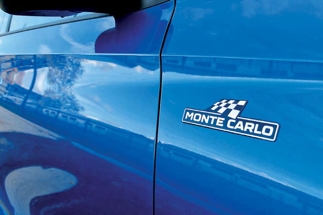Die sportliche Top-Ausstattung Monte Carlo zitiert die Rallye-Erfolge von Skoda