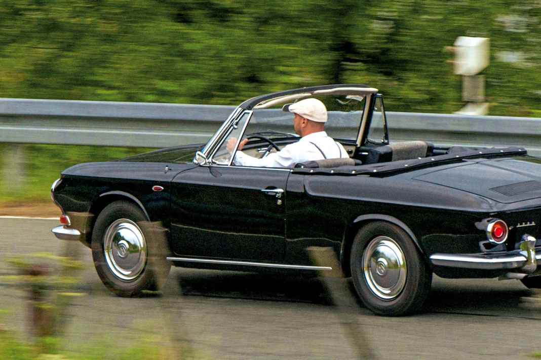 Offen und herrlich: Ein Typ 34-Cabriolet ist selten wie Schnee in Südkalifornien