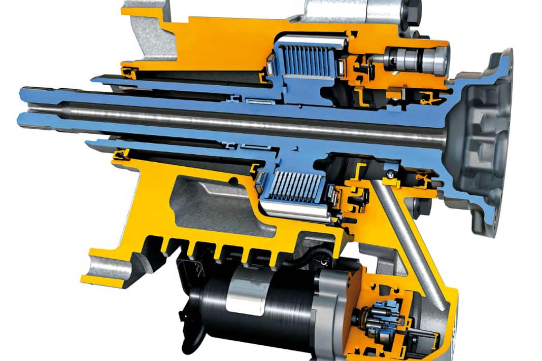 Schlüssel zu noch mehr Fahrspaß: die großartige Vorderachs-Quersperre mit elektrohydraulischer Regelung