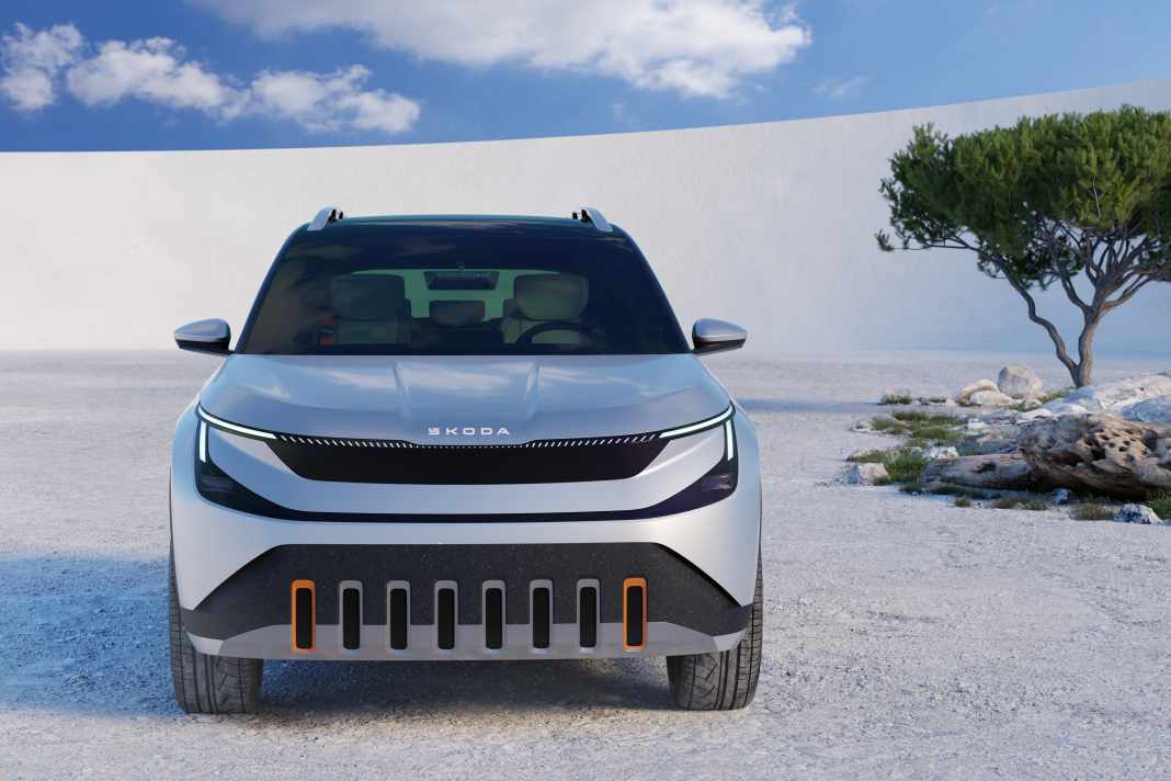 So klein und doch so episch: Škoda Auto hat den Namen seines batterieelektrischen Crossover-Modells enthüllt und mit einer Designstudie einen ersten Blick auf den Škoda Epiq gewährt.