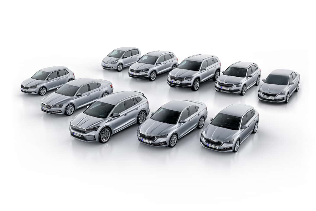 Skoda Modellpalette