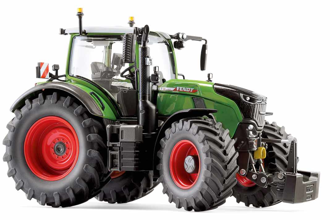 Gleich zwei Versionen des Vario aus der Gen7 der 700er-Serie baut Wiking für Fendt in 1:32 und Die Cast – inklusive gelungener Top-Finessen