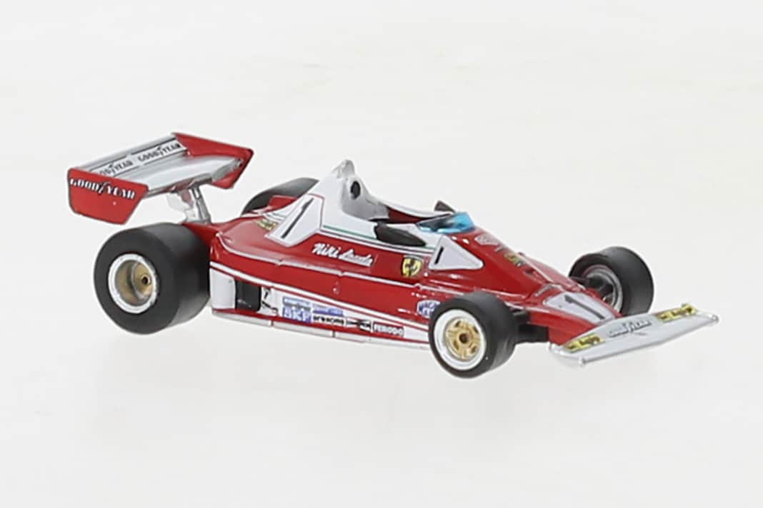 A: Sammeln 1:87 Pkw Klassik: Ferrari 312T2 von Brekina