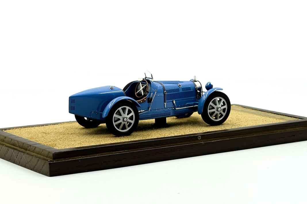 Aus dieser Perspektive ist die Filigranität des Modells in 1:43 sehr gut zu erkennen