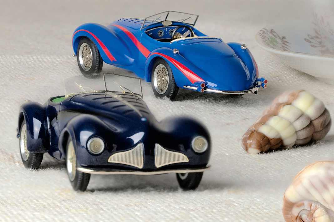 Der de-Mola- Roadster wirkt auch heute noch wie ein Alfa Romeo von einem anderen Stern – auch in 1:43