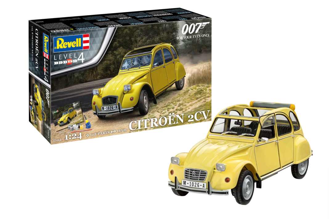 Das Bond-Auto in der Basis-Motorisierung ist die Ente aus "For Your eyes only"
