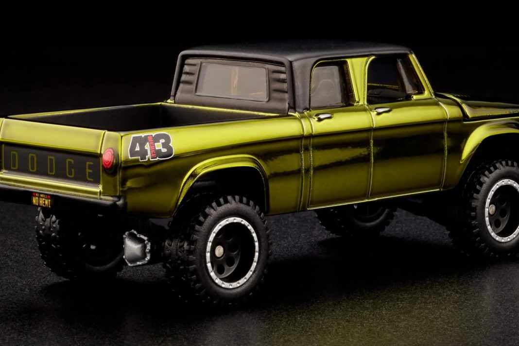 Eigentlich basierte die von Hot Wheels gewählte, kleinere Version des Power Wagon von Dodge technisch noch auf einem Armee-Fahrzeug ] Foto: Werk