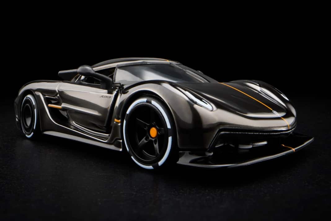 So sieht also der Koenigsegg Jesko Absolut aus, wenn ihn Hot Wheels für seine Sonderserie Red Line Club interpretiert ] Foto: Hot Wheels