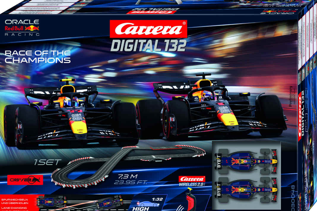 Ja, das Ausfüllen für die Teilnahme an der Leserwahl kostet etwas Zeit. Aber Sie können dadurch so tolle Preis gewinnen wie diese große Starterpackung "Race of Champions" von Carrera ] Foto: Carrera
