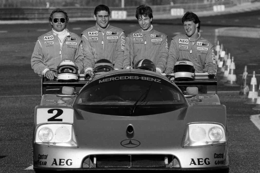 In den Jahren 1990 und 1991 ging Mercedes-Benz mit dem C11 in der Sportwagenmeisterschaft an den Start ] Foto: Mercedes-Benz