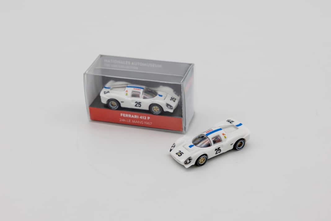 Hier ist das exklusive 1:87-Modell von Wiking für das NAM in der Le-Mans-Version in der Verpackung zu sehen ] Foto: beeweephoto
