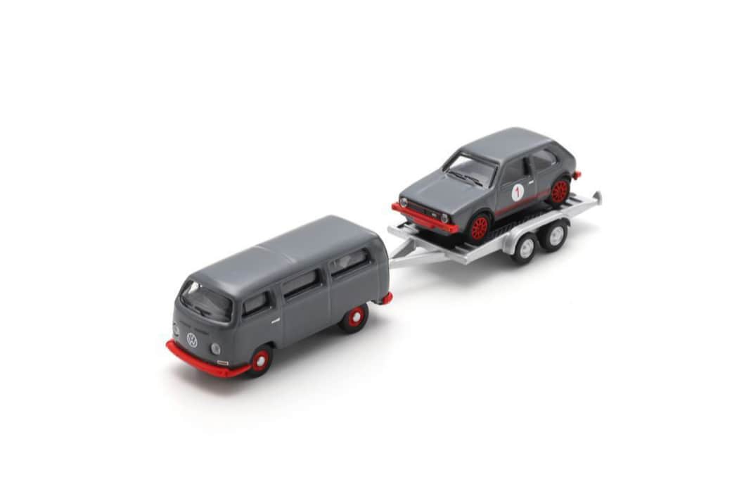 Das zweite neue Set von Schuco widmet sich im Maßstab 1:87 der großen Automobilmarke VW in Die Cast ] Foto: Werk