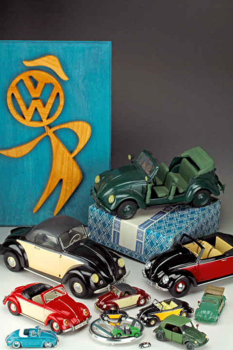      	VW-Vitrine: Hebmüller Sonderkarossen  	