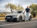 Vom Audi TT RS Coupé als Iconic Edition mit einem vom Rennsport inspirierten Aerokit gibt es lediglich 100 Exemplare