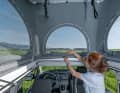 Luftiges Vergnügen: Das Schlafdach punktet mit seinem Lattenrostbett, vor allem aber mit der grandiosen Panoramafunktion
