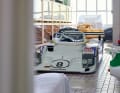Der TWR Spyder, hier in Form des Porsche LMP1-98. Er spielte in Ampferers Karriere eine Rolle, weil die von ihm entwickelte GT1-Technik verbaut war und er damals Motorsportchef war