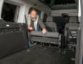 Mit seinen Schiebetüren und der variablen Fondsitzanlage erleichtert der Caddy den Alltag enorm