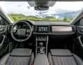 Kodiaq-Cockpit mit 10,25 Zoll großem Virtual Cockpit, MIB3-Infotainment (bis 9,2 Zoll) und Zweispeichen-Lenkrad | Fotos Skoda (H.-D. Seufert)