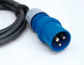 Ladeleitung CEE 1P/16A mit dreipoligem Stecker CEE 16A 3p 6H (000 054 412 AA)
