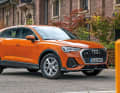 Ansichten schräg von vorne oder auch von hinten sind die Schokoladenseiten des Q3 Sportback