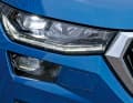An der Front funkeln Matrix-LED-Scheinwerfer. Die sind genauso Serie wie der dynamische Fernlichtassistent