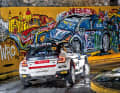 Bei der Rallye Mexico 2023 führten die ersten beiden Wertungsprüfungen durch graffiti-geschmückte Stollen ehemaliger Silberminen unter der Stadt Guanajuato