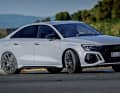 Dank des RS Torque Splitters an der Hinterachse (siehe rechts), besitzt die aktuelle RS3- Generation auch einen Driftmodus. Der funktioniert mit den klebrigen Semis nur bedingt