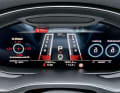 Bereit zum Abheben: Virtual Cockpit Plus (150 Euro Aufpreis) mit RS-Performance-Anzeige, hier im Runway-Design