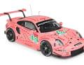Porsche 911 RSR als pinken Le-Mans-Sieger in der GTE-Klasse aus dem Langstrecken-Rennen von 2018