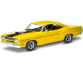 Die zweitürige Coupé-Karosserie des Roadrunner hat Revell fein graviert