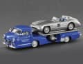 Sieger Kategorie C  Sammeln: 1:87 Nutzfahrzeuge Mercedes „Blaues Wunder“ mit 300 SLR als Ladegut Le Grand, Preis: 69,95 Euro